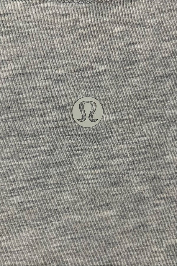 Lululemon Love Long Sleeve - Heathered Core Medium Grey, Size 4 in
