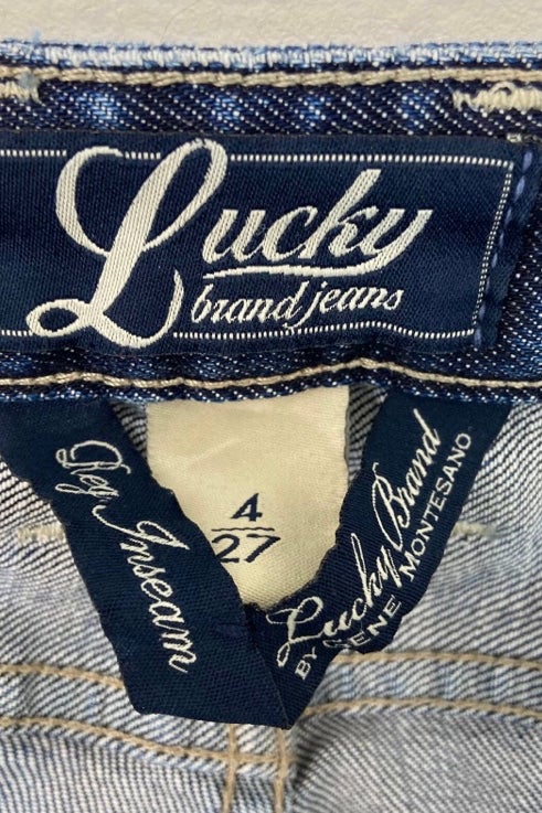 Vintage 90s Lucky Brand by Gene Montesano Made in Usa Button Fly