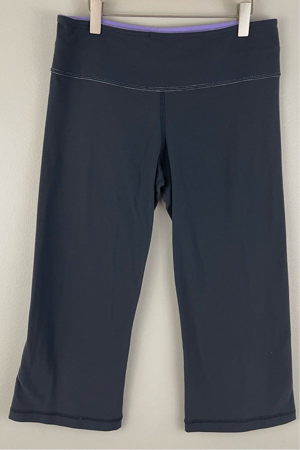 Lululemon Athletica Groove Pants Grey Reversible 2