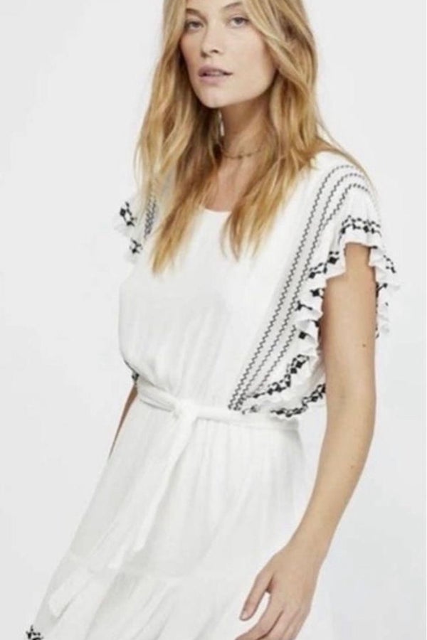 free people white gown