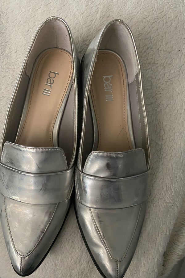 Silver loafers | Nuuly Thrift