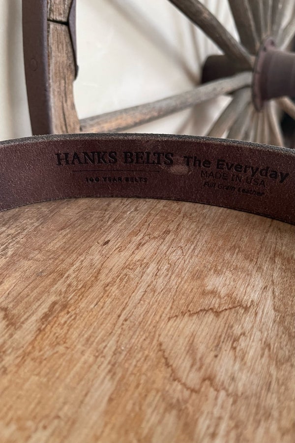 Hanks Everyday No Break Leather Belt