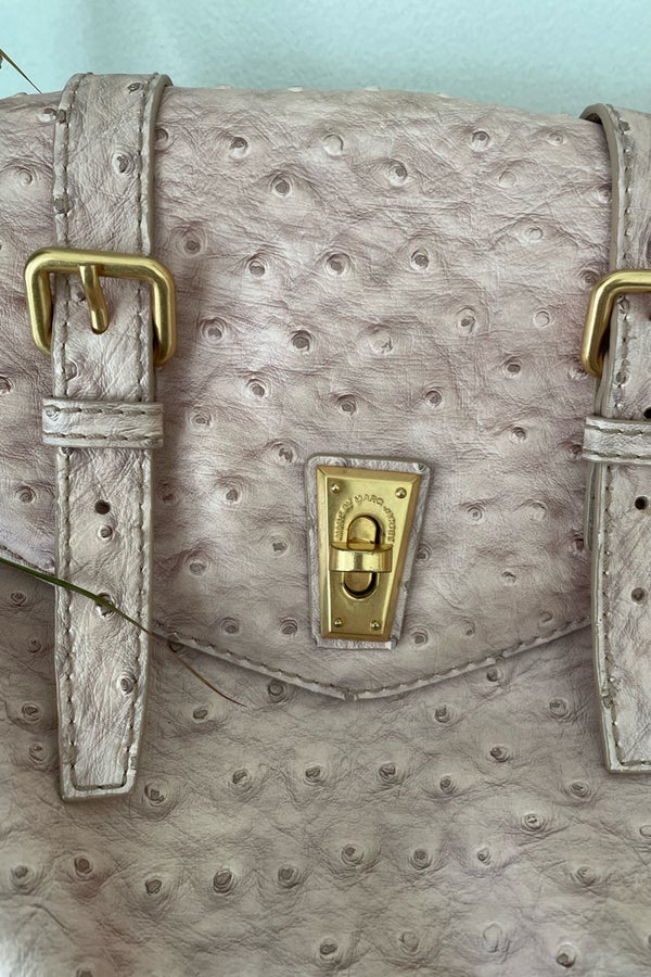 Marc jacobs ostrich on sale bag