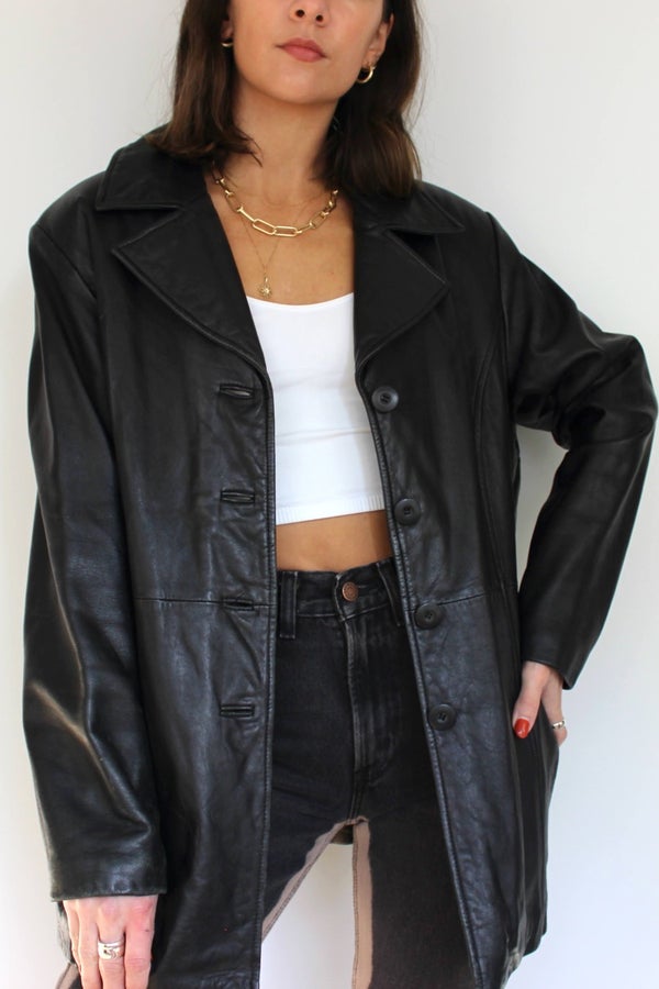 90s Vintage Wilsons Leather Jacket | Nuuly Thrift