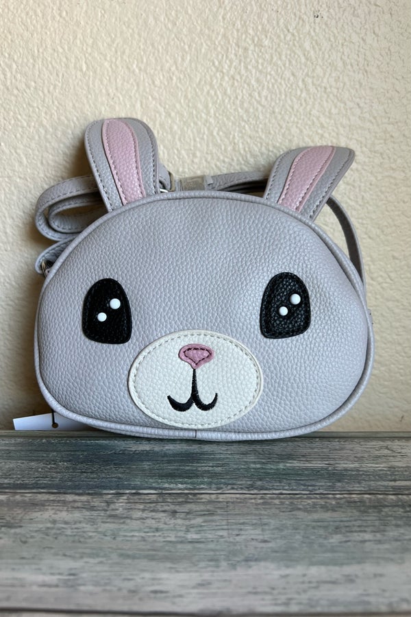 Furry Bunny Backpack in Blue - Molo