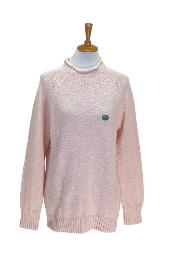 Ll bean textured cotton on sale sweater