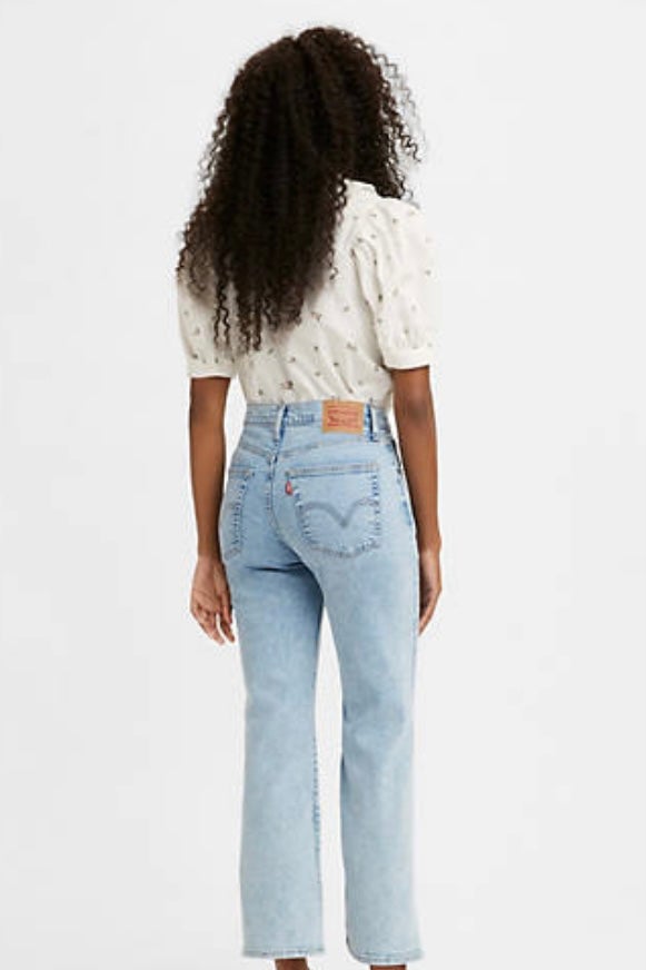 Levi's High Rise Cropped Flare Jeans | Nuuly Thrift