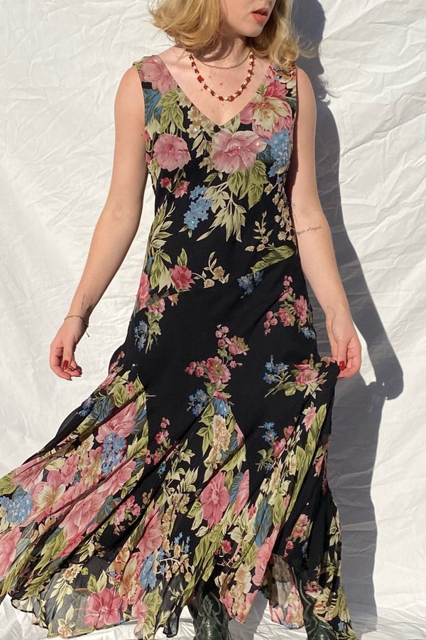 Floral Majick Maxi Dress | Nuuly Thrift