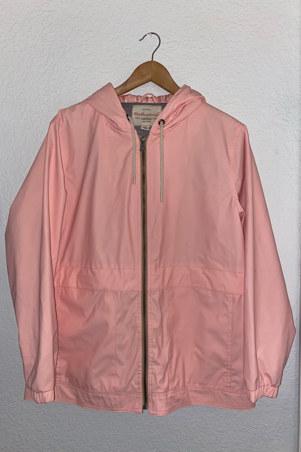 Weatherproof Pink Rain Jacket Large | Nuuly Thrift