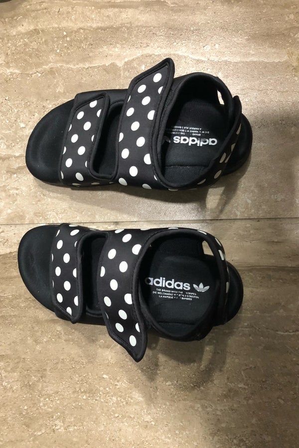 Adilette slides 2024 polka dot