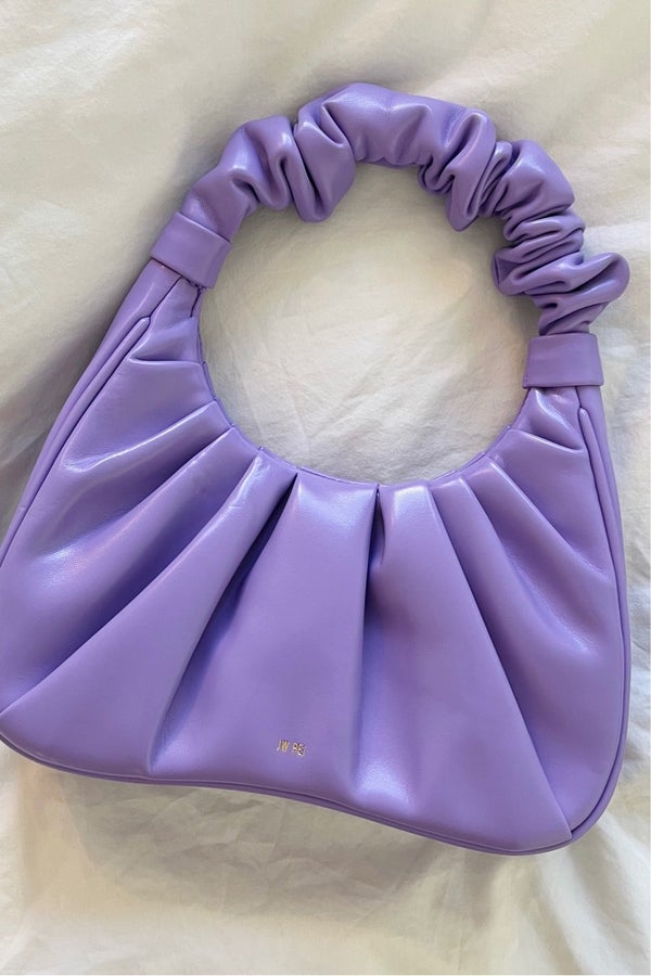 JW PEI Gabbi Ruched Purple Bag | Nuuly Thrift