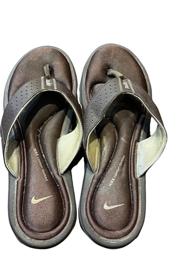 club agudo Chip Nike Womens Size 8 M Comfort Footbed Flip Flops Sa | Nuuly Thrift