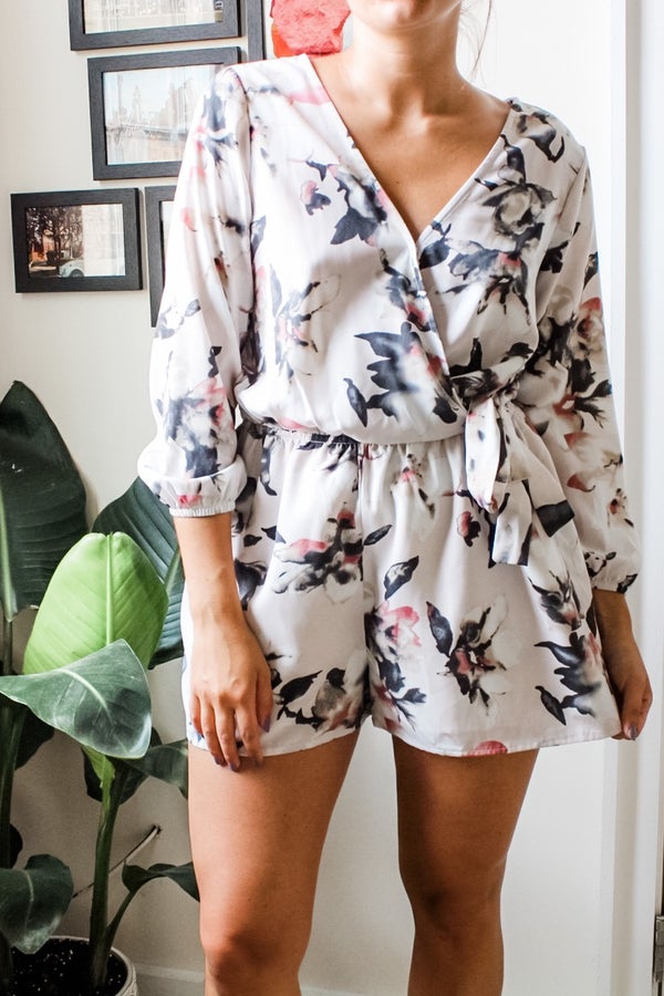 One clothing shop floral romper