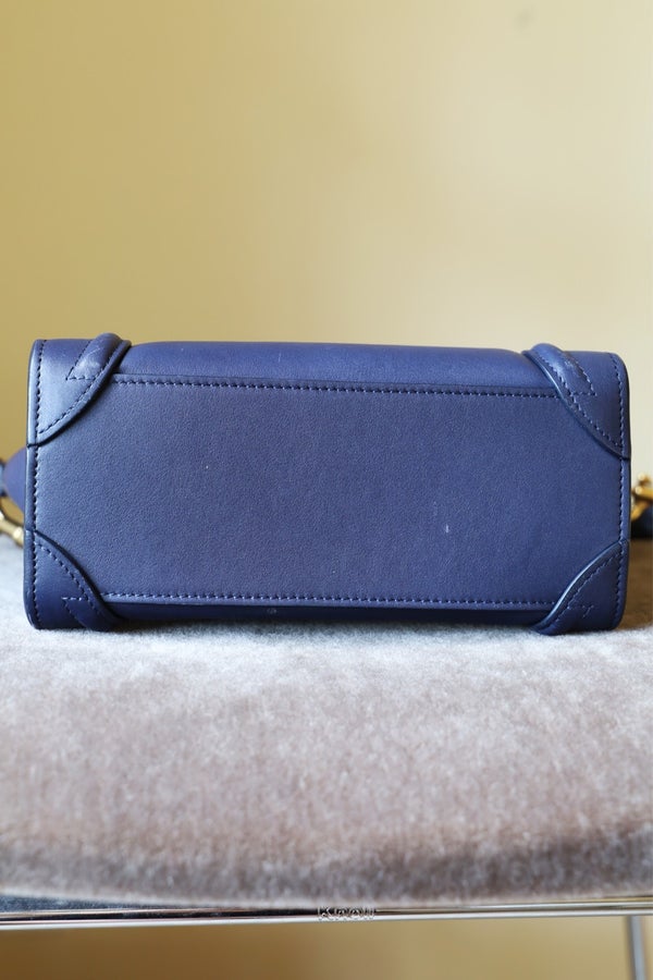 Céline CELINE Pouch Nylon Navy Auth 44762 Navy blue ref.957526 - Joli Closet