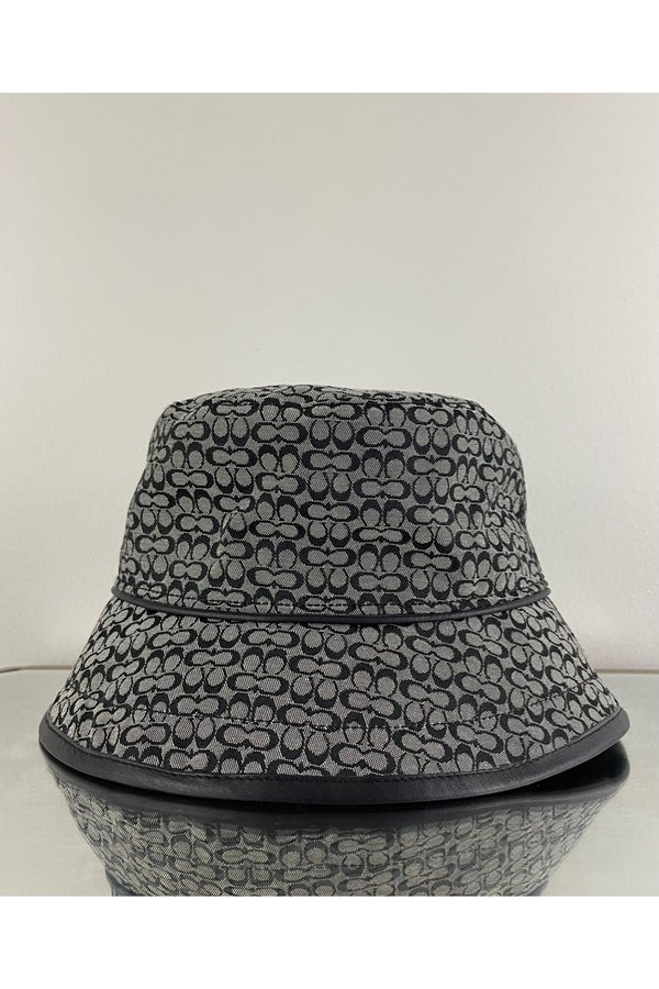 Jacquard Bucket Hat - Tan Monogram