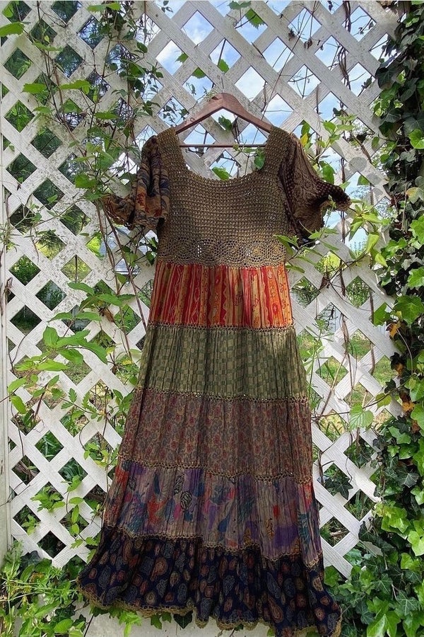 Vintage Patchwork Dress