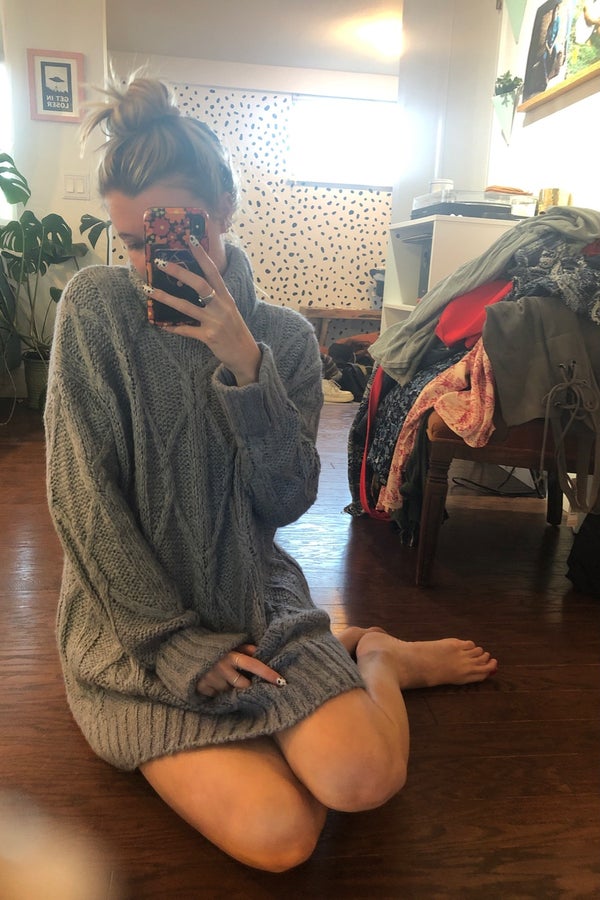 Chunky sweater dress Nuuly Thrift