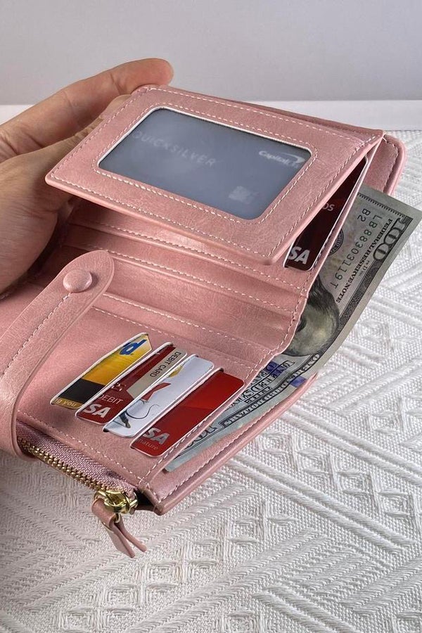 Trifold Snap Wallet