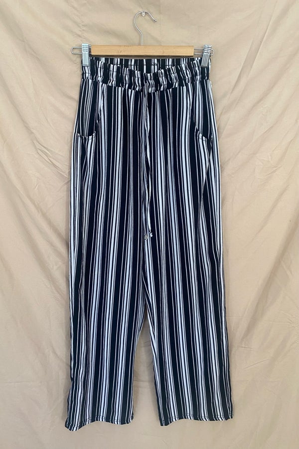 Black strips pants | Nuuly Thrift