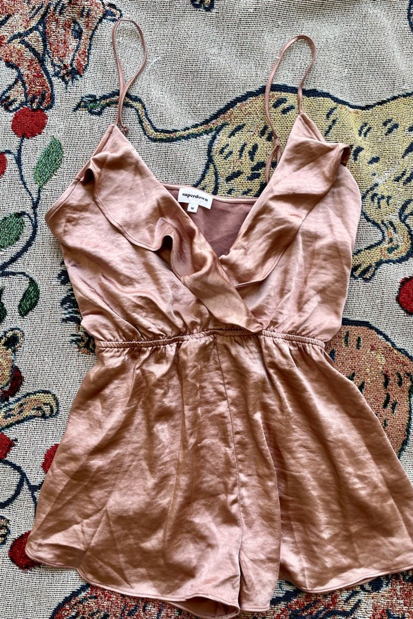 Silk Teddy Romper -  Canada