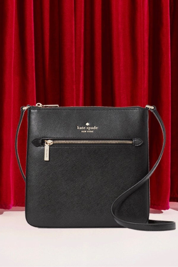 Kate Spade black leather crossbody | Nuuly Thrift