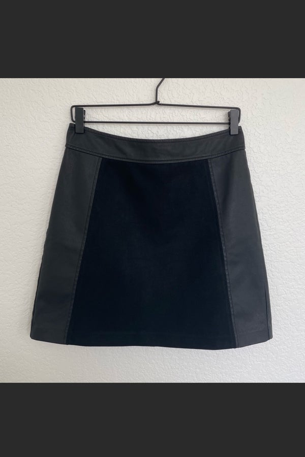 Leather skirt clearance loft