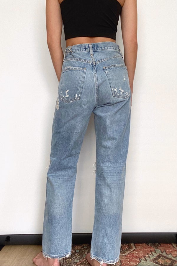 AGOLDE 90s Mid Rise Loose Fit Jean / Available in Fall Out – NA NIN