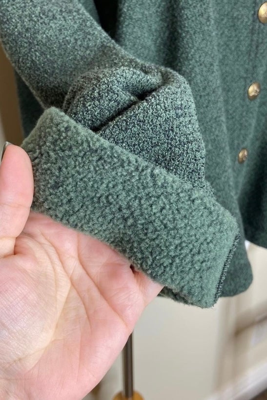 Vintage L.L. Bean Green Button Up Cardigan | Nuuly Thrift