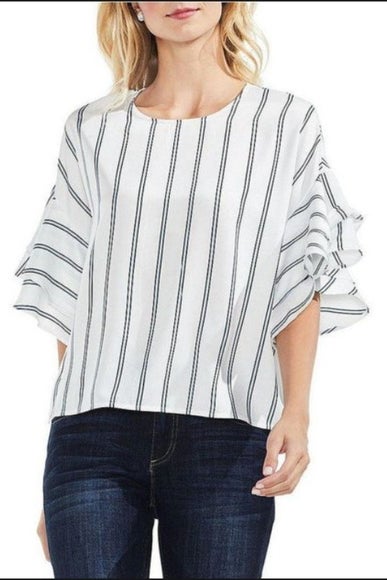 Vince camuto cheap striped top