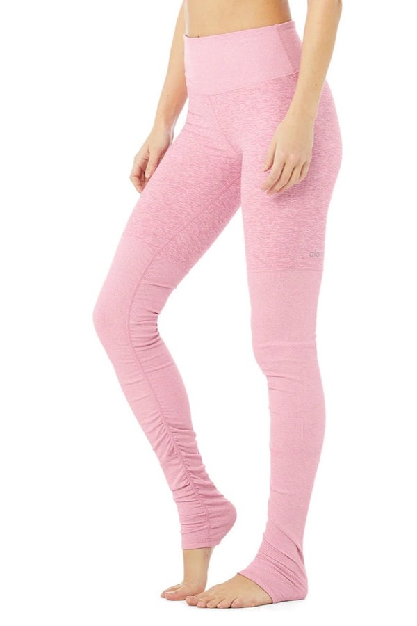 Alo Yoga Alosoft Aura Shorts In Parisian Pink