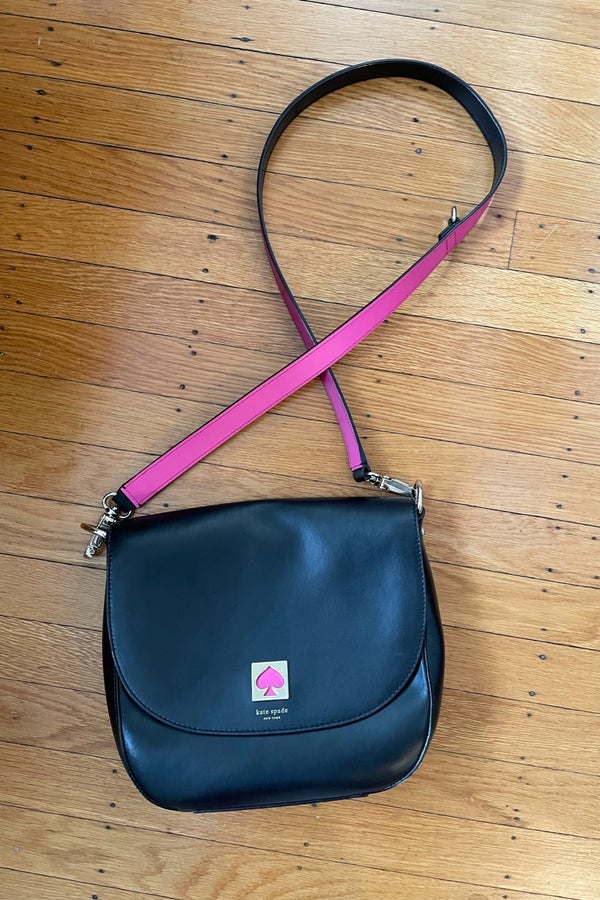 Kate Spade Black with Pink crossbody | Nuuly Thrift