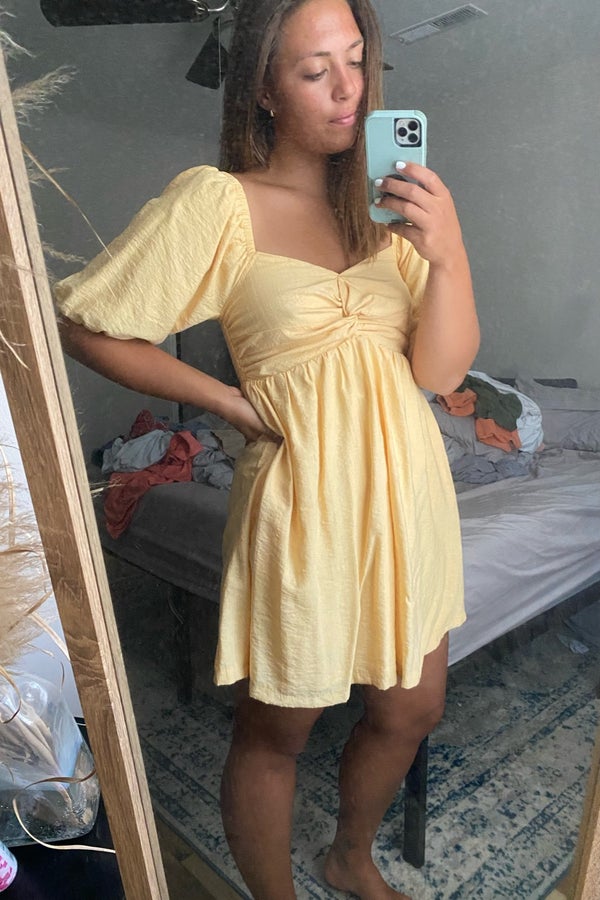 Wild fable clearance yellow dress