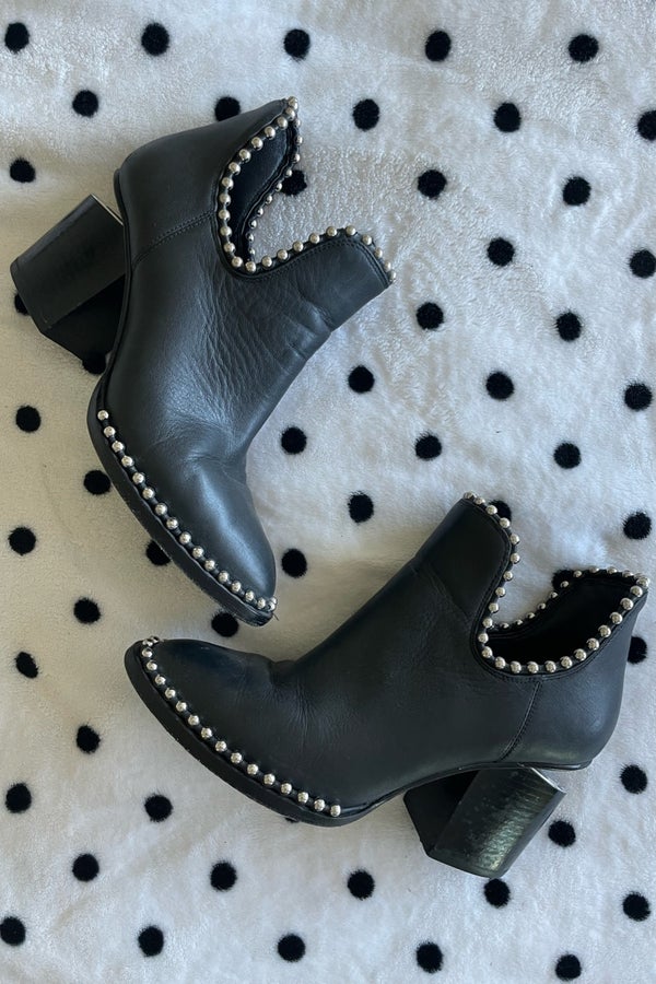 Helaas solo slachtoffers Alexander Wang studded booties | Nuuly Thrift