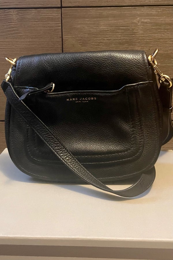 Marc jacobs mini empire online city leather messenger bag