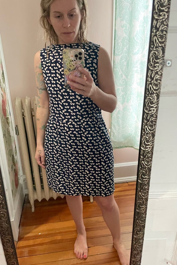 J crew shop heart dress