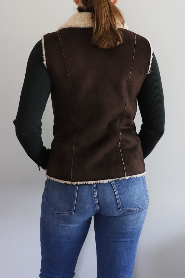 Velvet by Graham & Spencer Faux Shearling Vest | Nuuly Thrift