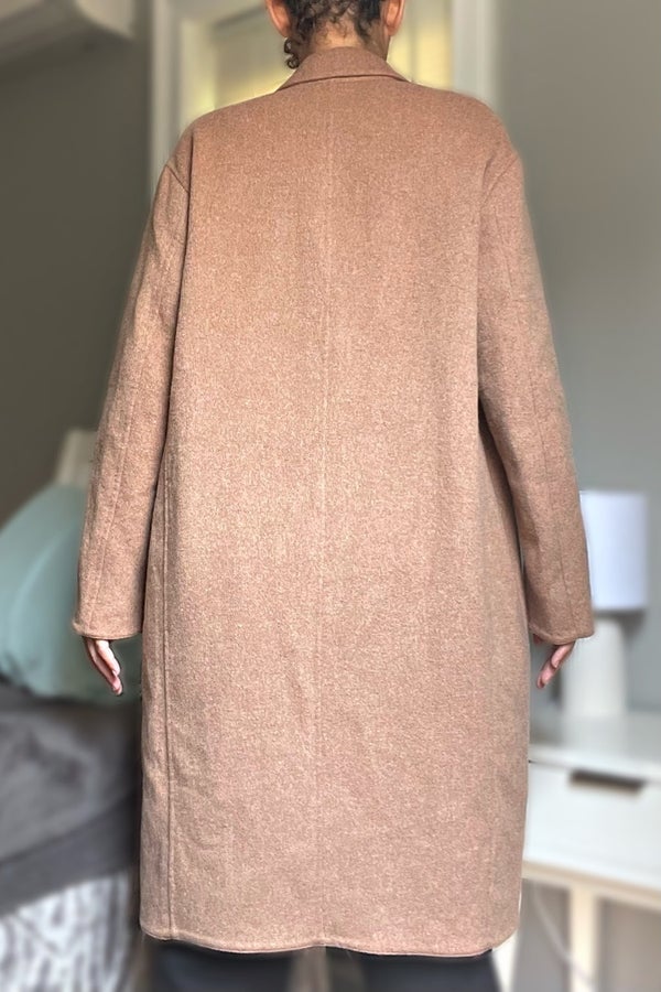 uniqlo wool trench coat