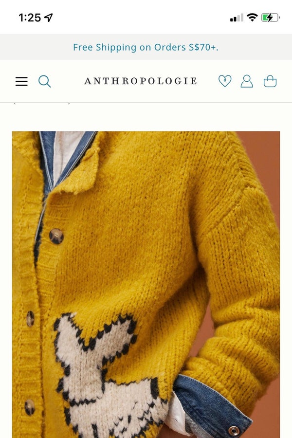 Anthropologie, Sweaters