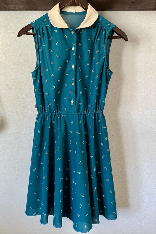 Peter Pan Collar Vintage Dress | Nuuly Thrift