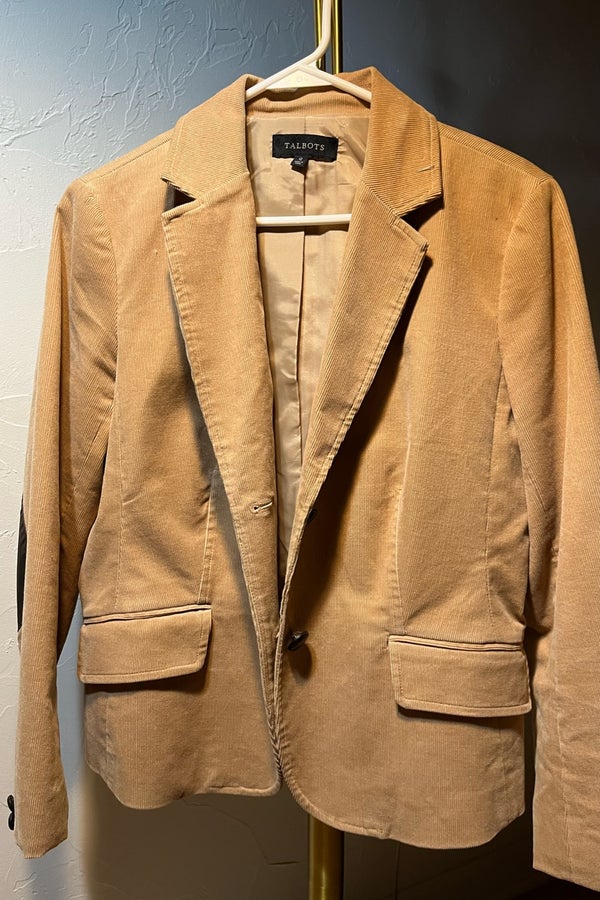 Talbots corduroy sale jacket