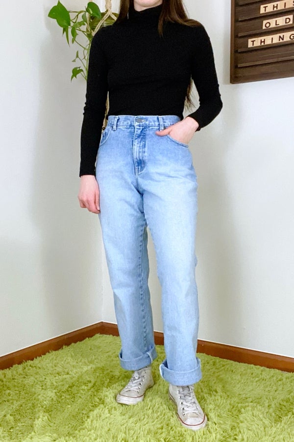 Y2K Vintage Light Wash Bootcut Jeans Nuuly Thrift
