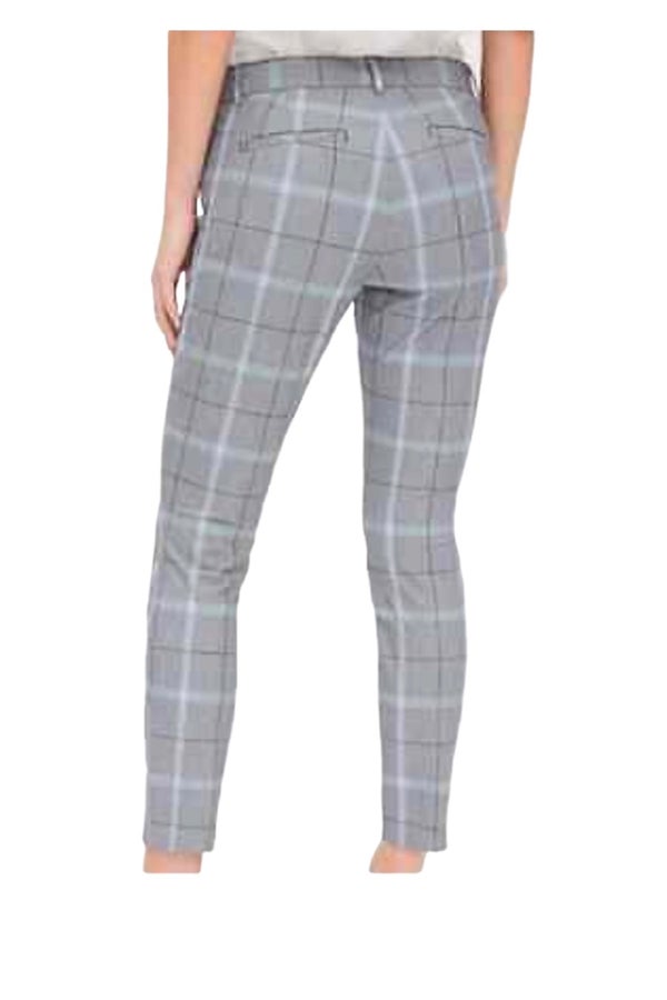 GAP womens Plaid gray suit type Skirt 2 button, pockets belt loops