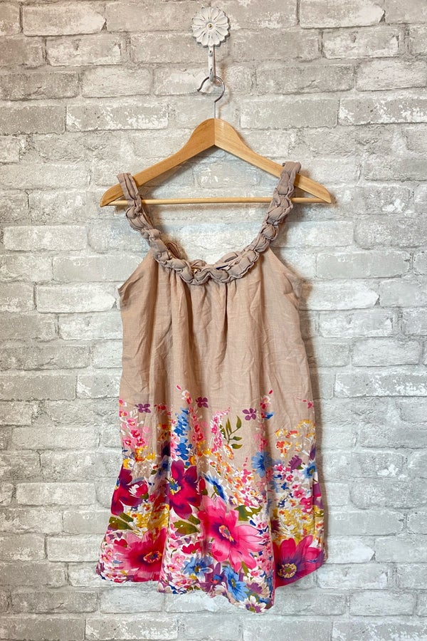 Mystique Floral Mini Tank Tunic Sundress | Nuuly Thrift