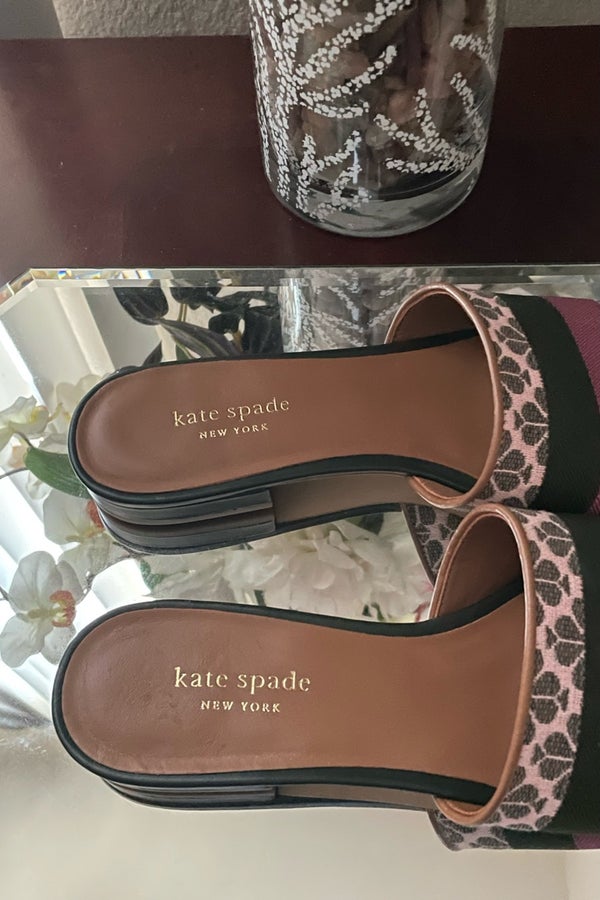 Kate Spade Spade Flower Jacquard Boardwalk Slide S | Nuuly Thrift