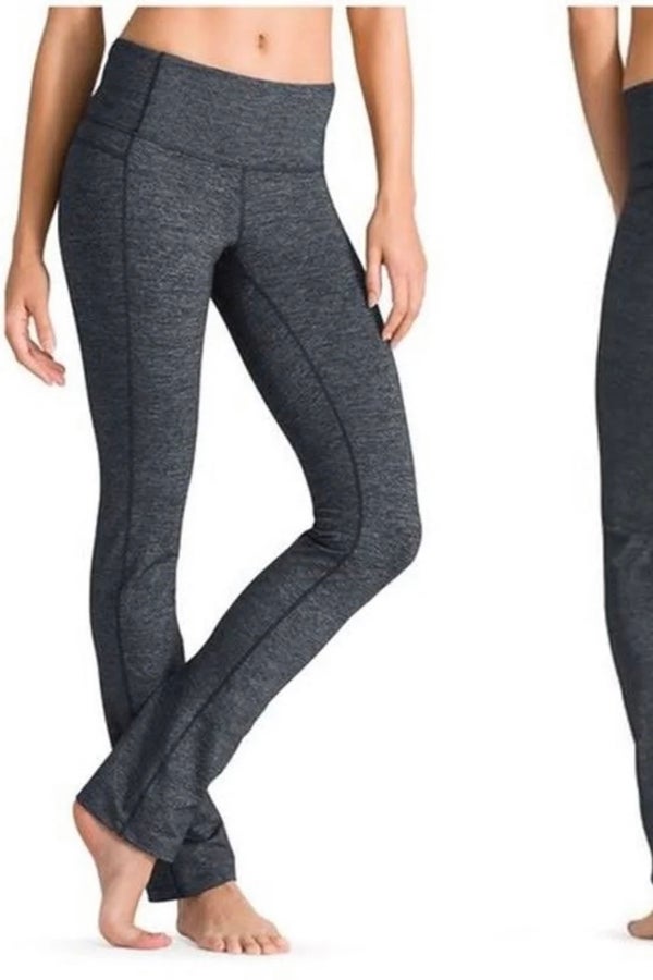 Aerie Chill Play Move Black Mesh Sided Leggings
