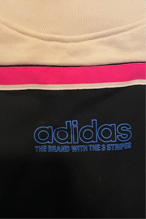 Adidas mock cheap neck moto sweatshirt