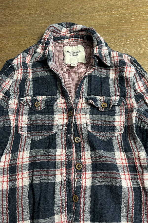 Abercrombie & Fitch plaid button down shirt | Nuuly Thrift