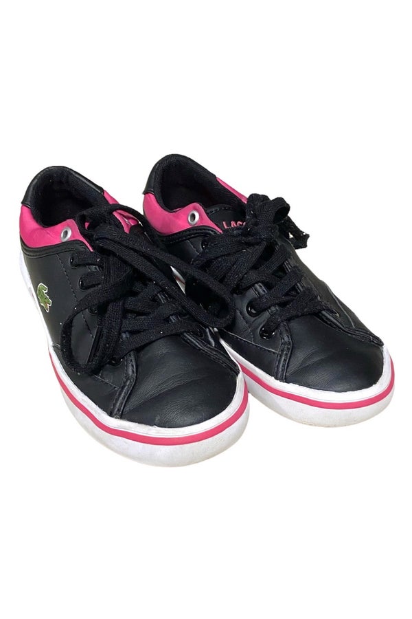 black lacoste shoes girls