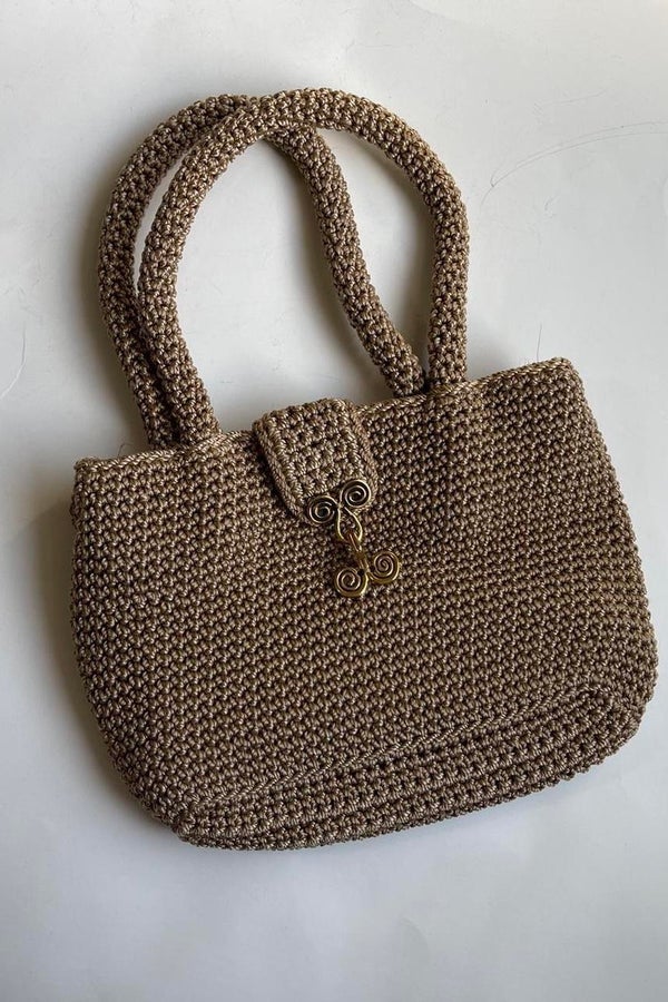 Mini Knit Tote Bag