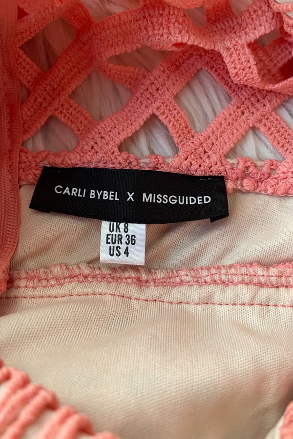 CARLI BYBEL MISSGUIDED Lace Ruffle Pants Size 14 £2.20 - PicClick UK